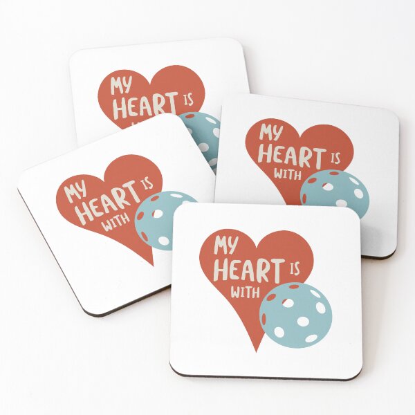 Item preview, My Heart is With Pickleball designed and sold by whyitsme.