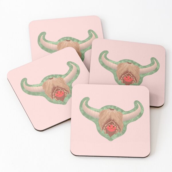 Item preview, Highland Cow with Septum designed and sold by ShopLeamyArt.