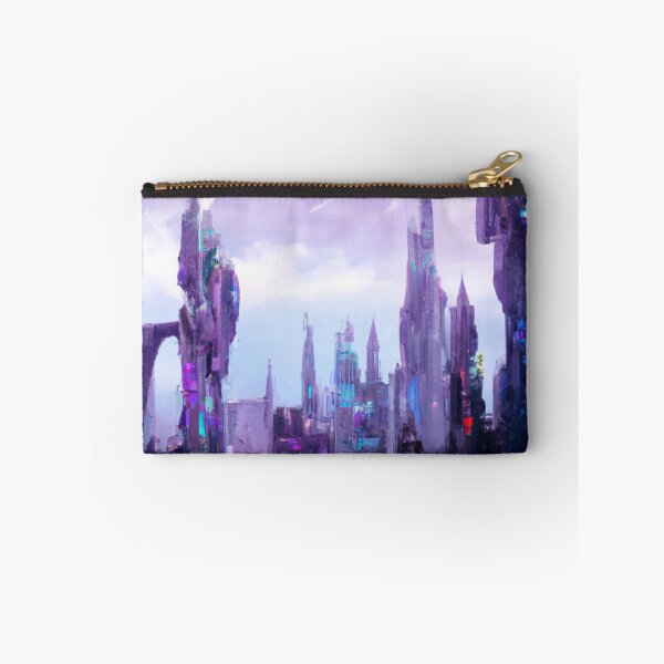 Item preview, Elf City In Cyberpunk Universe designed and sold by KalipsoArt.