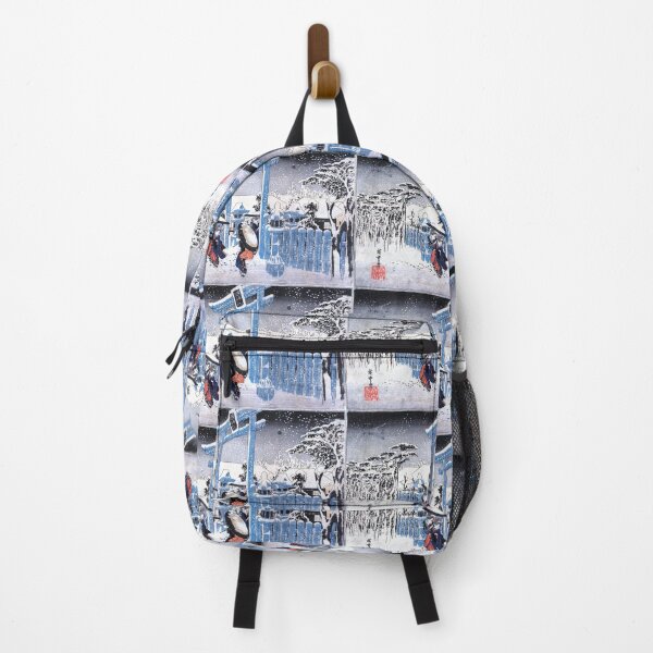 Item preview, Utagawa Hiroshige Gion Shrine in Snow designed and sold by TeeARTHY.