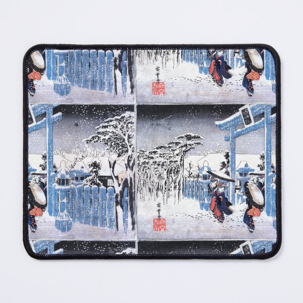 Item preview, Utagawa Hiroshige Gion Shrine in Snow designed and sold by TeeARTHY.