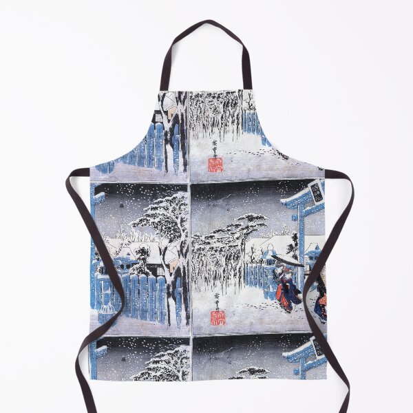 Item preview, Utagawa Hiroshige Gion Shrine in Snow designed and sold by TeeARTHY.