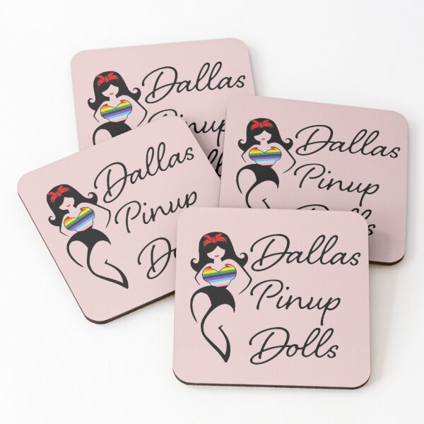 Item preview, Dallas Pinup Dolls - Image Logo - Light Background designed and sold by DallasPinupDoll.