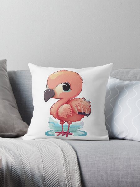 Flamingo shaped pillow best sale