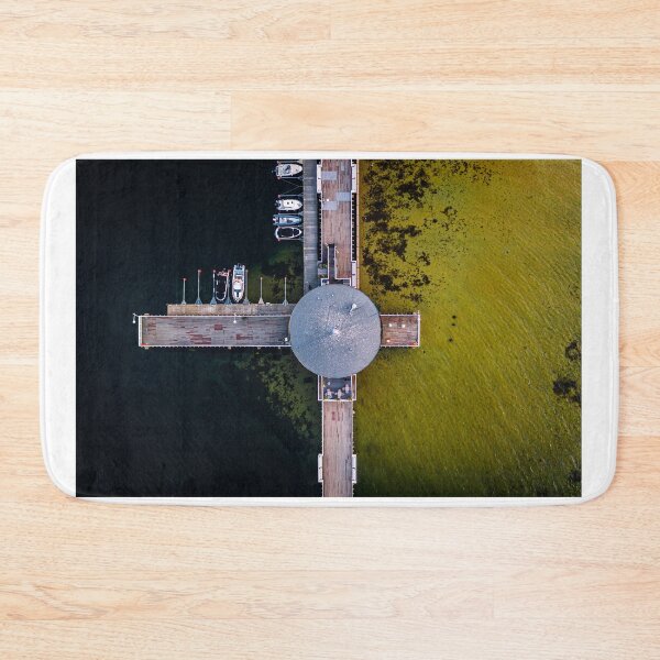 Item preview, Restaurant on the wodden pier designed and sold by OpaSky.