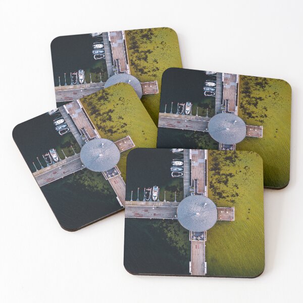 Item preview, Restaurant on the wodden pier designed and sold by OpaSky.
