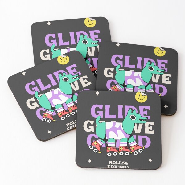 Item preview, Glide, Groove, Grind Rolls & Friends designed and sold by Winter--Flowers.