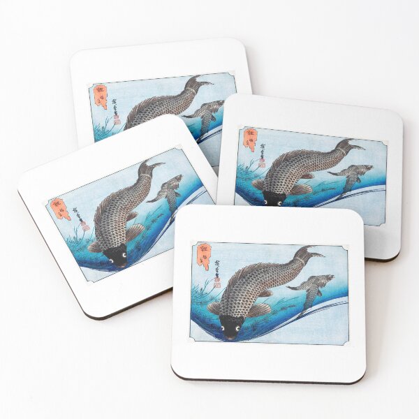 Item preview, Utagawa Hiroshige Carp and Crucians designed and sold by TeeARTHY.