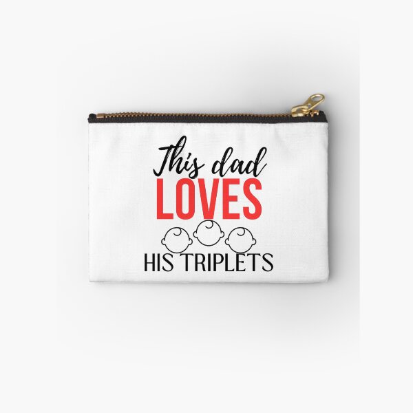 Item preview, This dad loves his triplets designed and sold by AtergK.