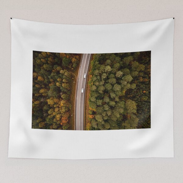 Item preview, Road in the forest designed and sold by OpaSky.