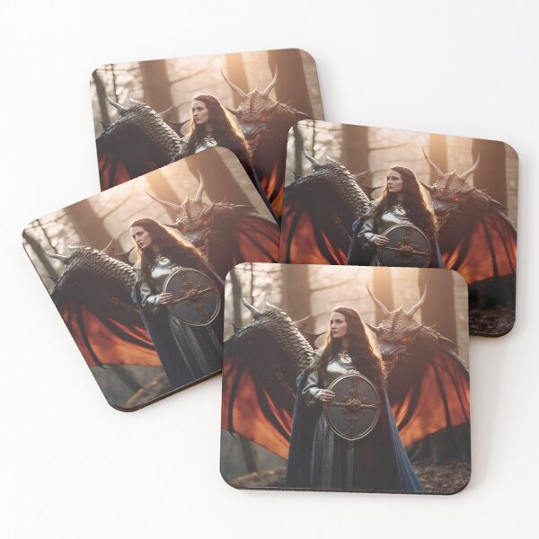 Item preview, A woman protected by the dragon. designed and sold by umatech.