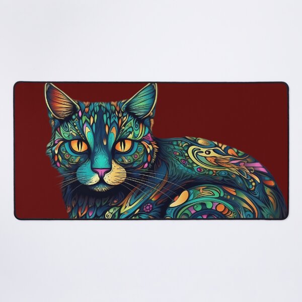 Artikelvorschau, Cat Of Many Colours entworfen und verkauft von MTJ-Mushrooms.