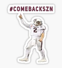 #comebackszn - Johnny Manziel Sticker