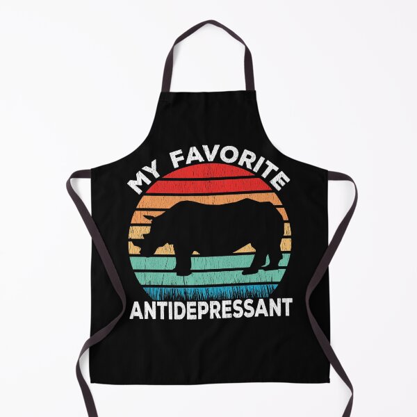 Item preview, Rhinoceros Antidepressant - Rhinoceros Lover Funny designed and sold by Dapperly Tees.