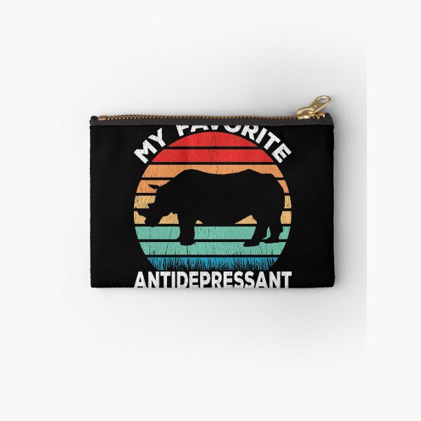 Item preview, Rhinoceros Antidepressant - Rhinoceros Lover Funny designed and sold by Dapperly Tees.