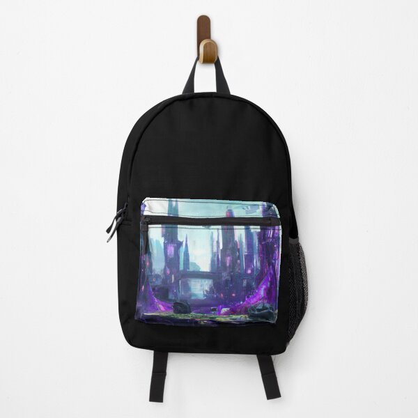 Item preview, Elf City In Cyberpunk Universe designed and sold by KalipsoArt.