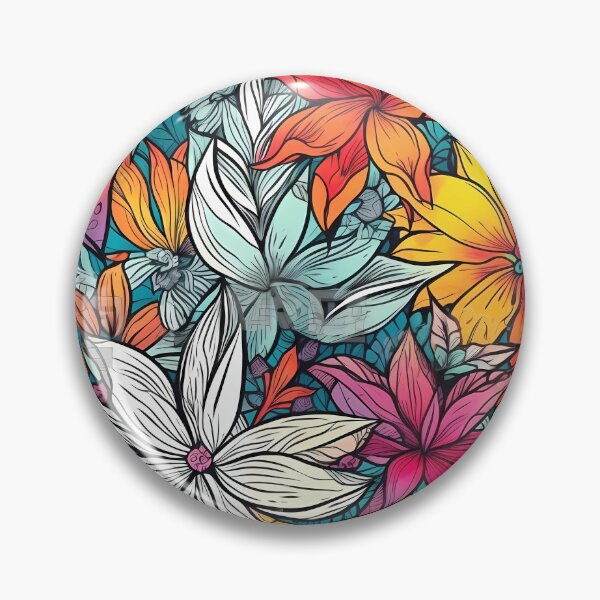Artikelvorschau, Floral Pattern entworfen und verkauft von MTJ-Mushrooms.