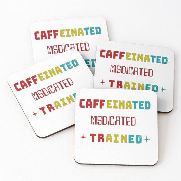 Item preview, Caffeinated Medicated Hydrated designed and sold by workouti.
