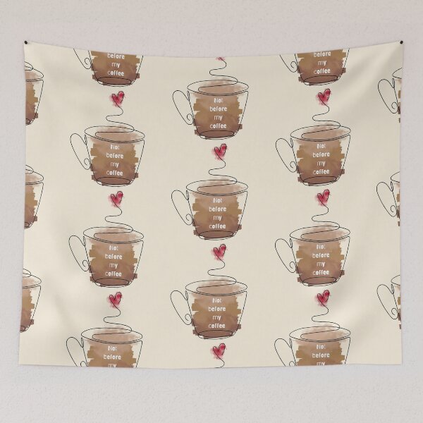 Item preview, Not Before My Coffee designed and sold by Siren-Art.