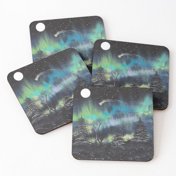 Item preview, Northern Lights Painting designed and sold by Emily Seilhamer.
