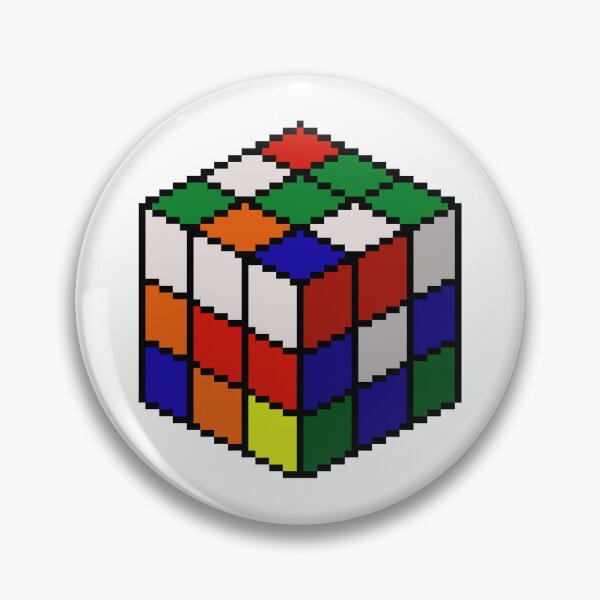 Item preview, Rubik's Cube Pixel Art designed and sold by snowyguy.