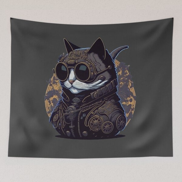 Item preview, Steampunk Armor Cat designed and sold by weirdrt.