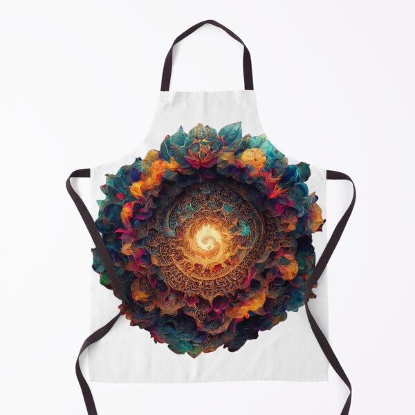 Item preview, cosmic flower designed and sold by OdiseoMandalas.