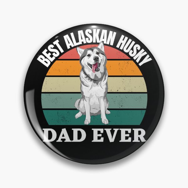 Item preview, Alaskan Husky Dad designed and sold by HuskyHuddle.