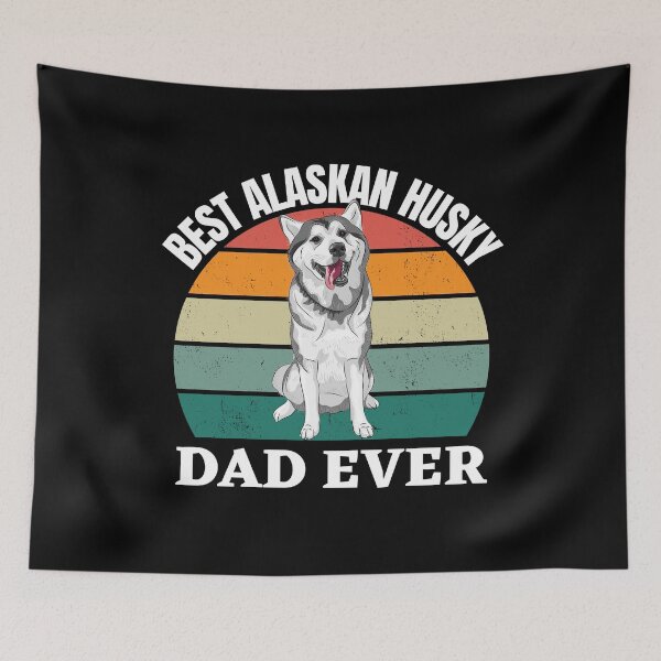 Item preview, Alaskan Husky Dad designed and sold by HuskyHuddle.