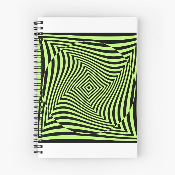 Item preview, Optical Illusion green swirl designed and sold by dreamingoutwest.