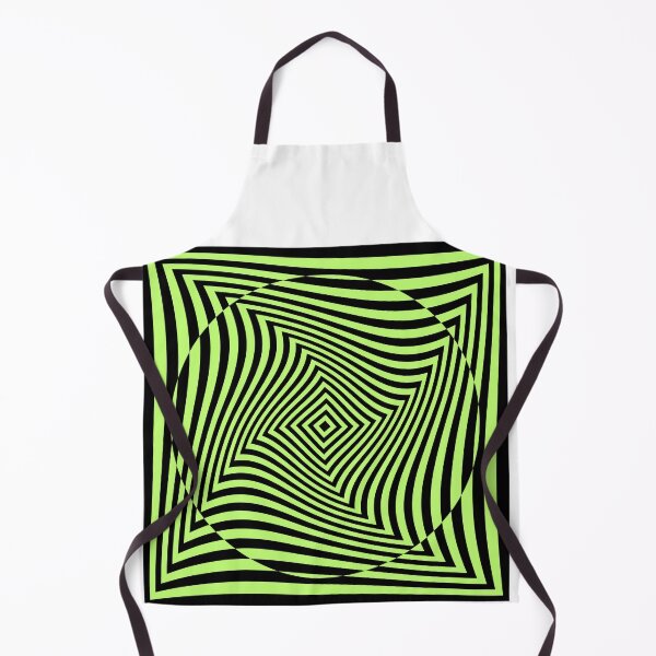 Item preview, Optical Illusion green swirl designed and sold by dreamingoutwest.