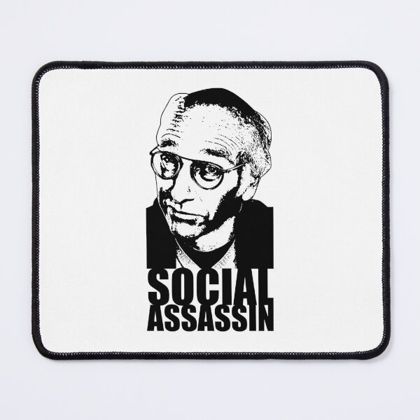 Item preview, Larry David Social Assassin Curb Your Enthusiasm. designed and sold by SaraLeetx.