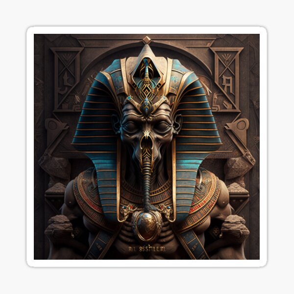 Vista previa del artículo con la obra «momia de osiris», diseñado y vendido por Artifakts.