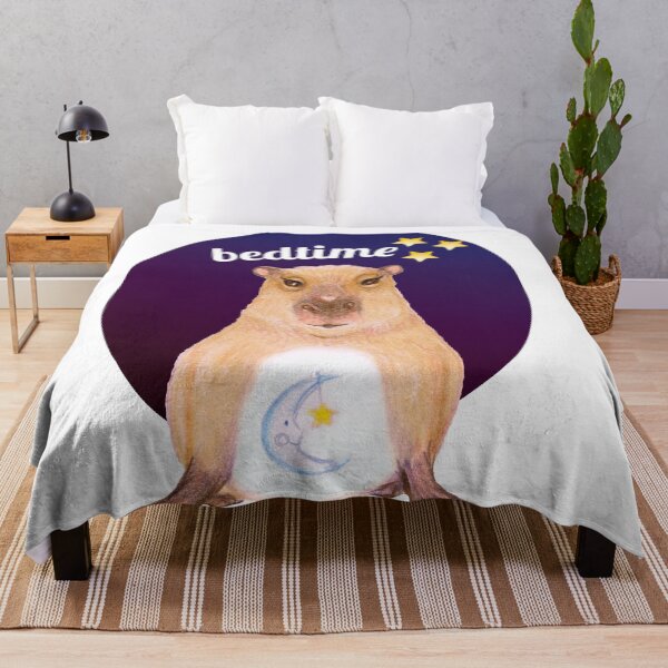 Item preview, Bedtime capybara designed and sold by umasharda.