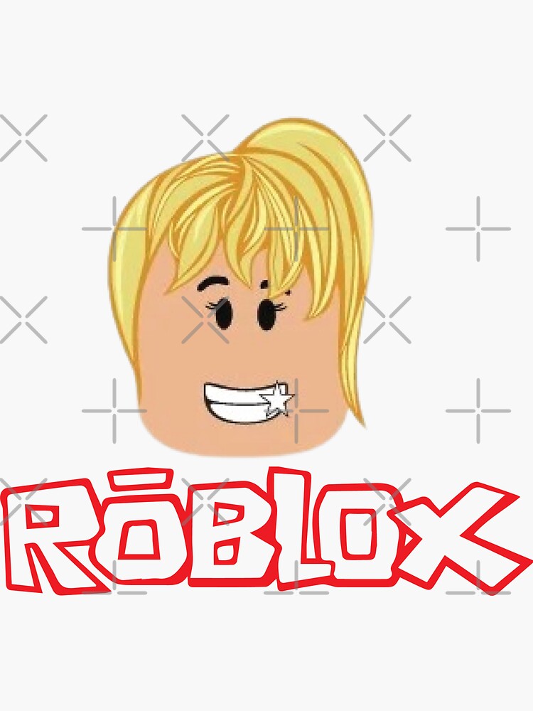 Roblox Girl Face Stickers for Sale