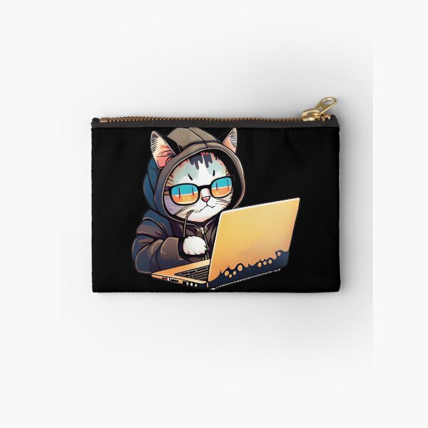 Item preview, Hacker Cat designed and sold by Jandsgraphics.