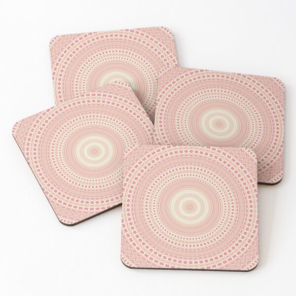 Item preview, Pastel Mandala Abstract Soft Girl Aesthetic Bohemian Abstract Art 4 of 10 designed and sold by Beachy.