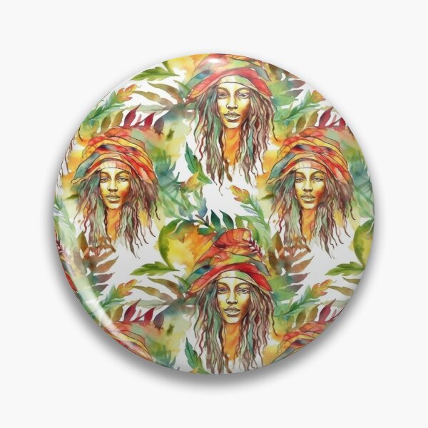 Item preview, Patrón Mujer Rasta designed and sold by SacredFlowers.