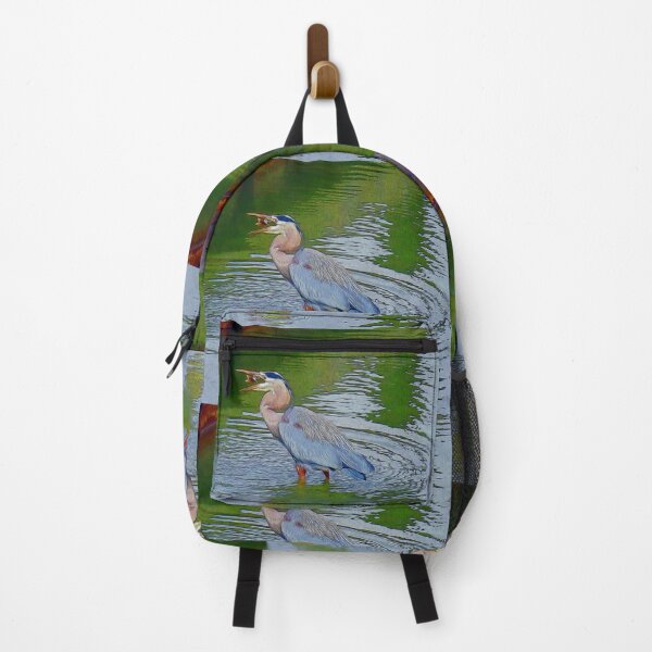 Item preview, Flipping the Fish - Great Blue Heron designed and sold by NaturePrints.