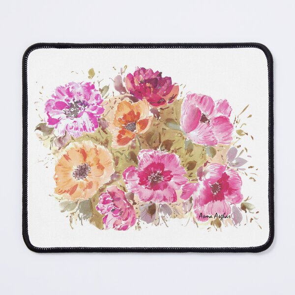Item preview, Watercolor Poppies Field designed and sold by Asmaasghar.
