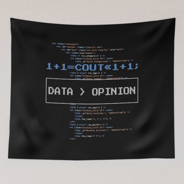 Item preview, Data Opinion Big Data Engineer Science Data Analyst designed and sold by MrEddie10.