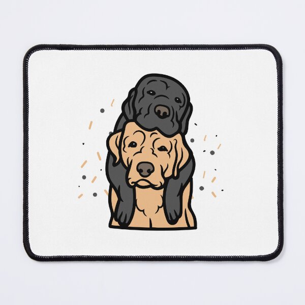 Item preview, Labrador Emoji Sable Cute Labrador Logo Sticker designed and sold by BOUMNESS.