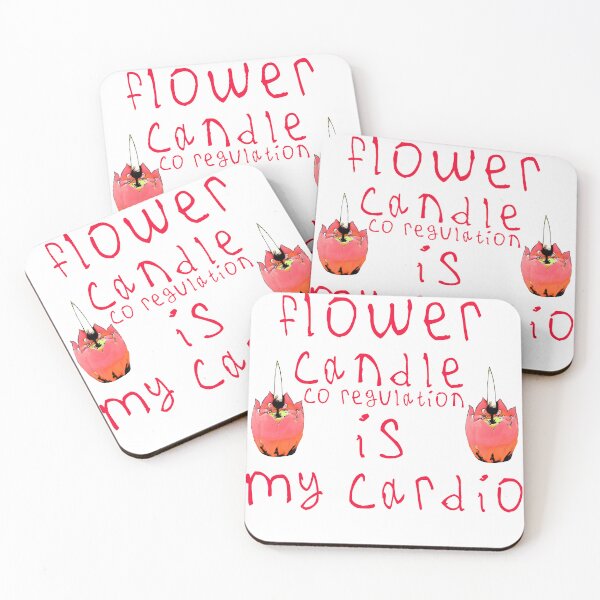 Item preview, Flower candle co regulation is my cardio designed and sold by kinpirks.