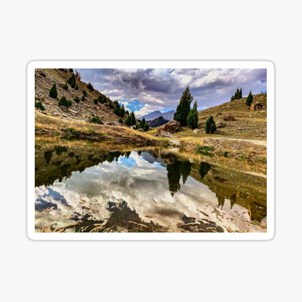 Item preview, Mountain's Serenity Reflected in Calm Waters designed and sold by TaloeSahar.
