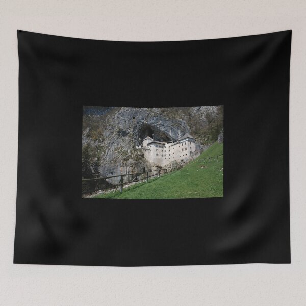 Item preview, Predjama Grad With Foreground Jousting Ground in Slovenia designed and sold by jojobob.