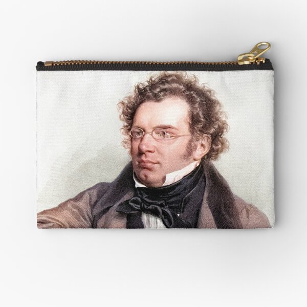 Franz Schubert Zipper Pouch