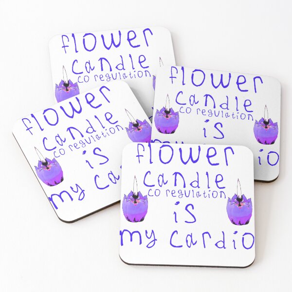 Item preview, Flower candle co regulation is my cardio designed and sold by kinpirks.