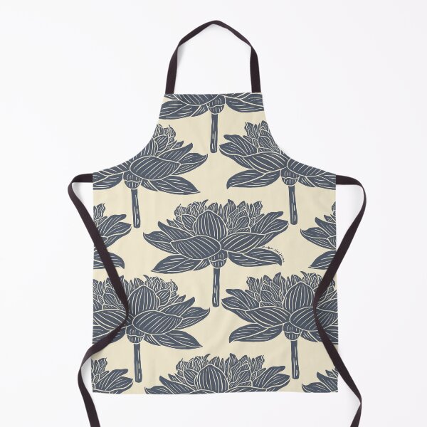 Item preview, Lotus Flower Block Print designed and sold by AmberMaeJacobs.