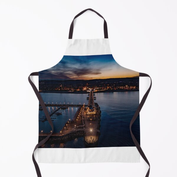 Item preview, Sopot molo by night designed and sold by OpaSky.