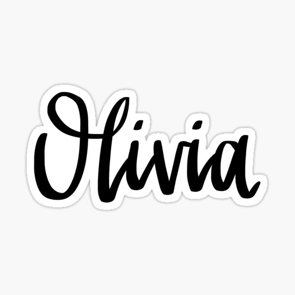 Olivia Stickers | Redbubble